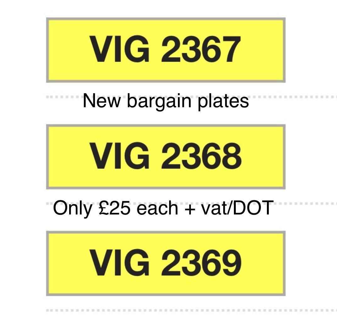 numberplates's tweet photo. #new #cheap #personalised #car #registrations #only £25++ #buyonline 💻https://t.co/TAR6bKyCKJ https://t.co/JwSgIDRnMX