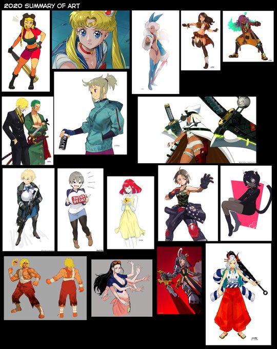 summary of my 2020 art 