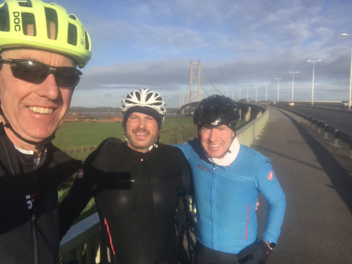 johnnysledger's tweet photo. Shortest day, longest ride done! #SolsticeCentury @RestrapLTD https://t.co/p7a0FvlX4B