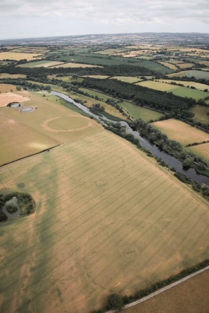 The exciting thing about Newgrange is that there is always something new to be discovered. Two years ago aerial images highlighted previously unknown forts & tombs within the Complex which came to light under the weather conditions in the Summer