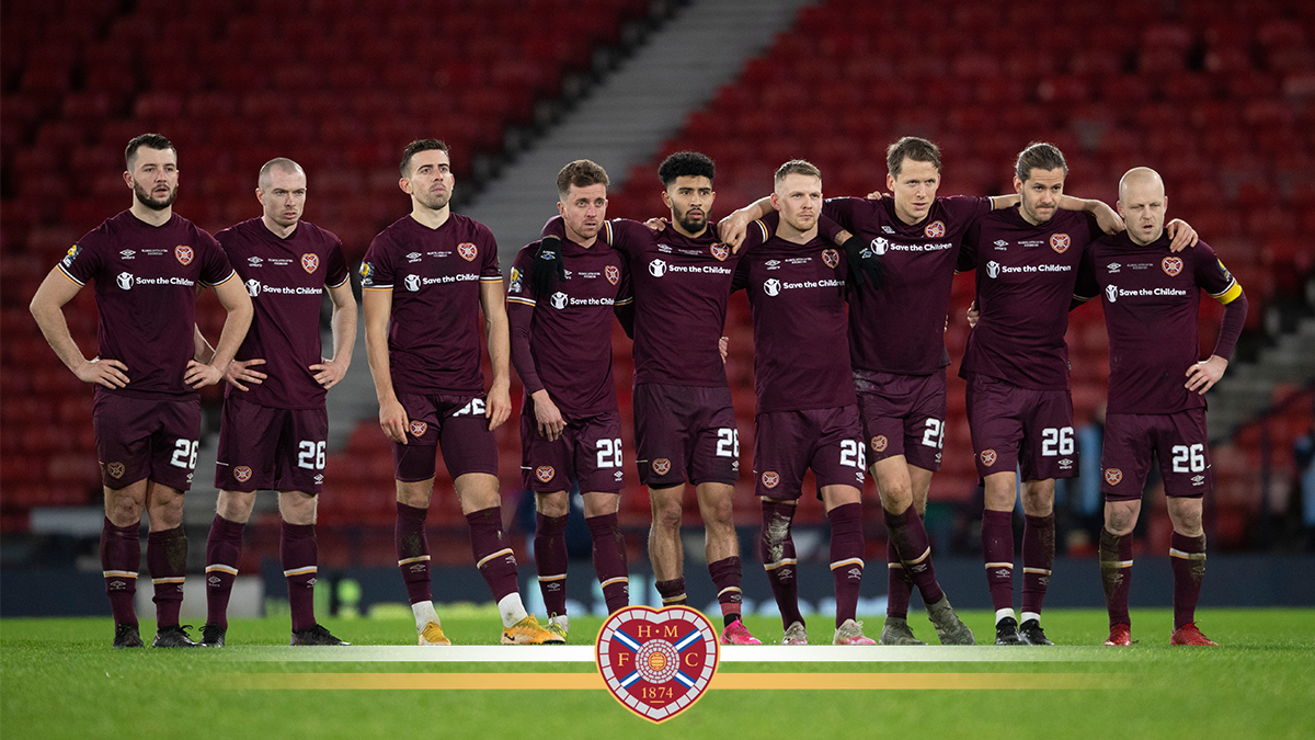 We gave it our all, as we're sure you did watching at home 👏

Let's get back to Hampden again and play in front of a sea of maroon 🇱🇻

Always Hearts ❤️