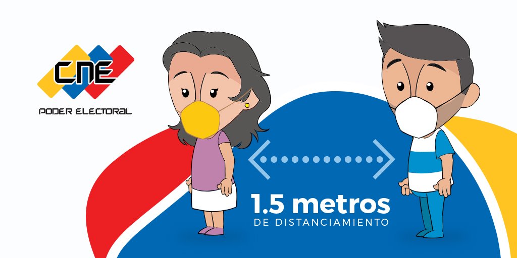 Atención 👉 El uso correcto del tapabocas consiste en cubrir completamente tu nariz y boca al mismo tiempo. Evita el contacto físico con otras personas que no lo usen adecuadamente.

CNE #TiempoDeElegir #20Dic