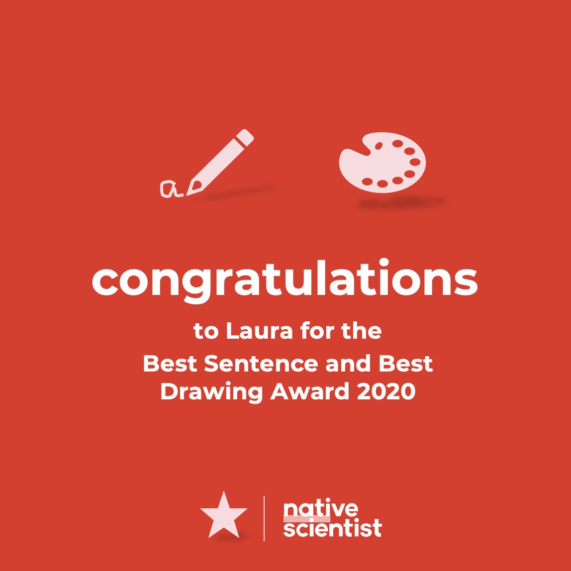 NativeScientis1's tweet photo. The Native Award for “Best Sentence” went to Laura, who participated in a Portuguese workshop in the Netherlands. She focused on nature and the equilibrium between humans and other animals.
#NativeAwards #BestSentence
Find out more https://t.co/5oFLCCEPUc. https://t.co/i0eutRiq64