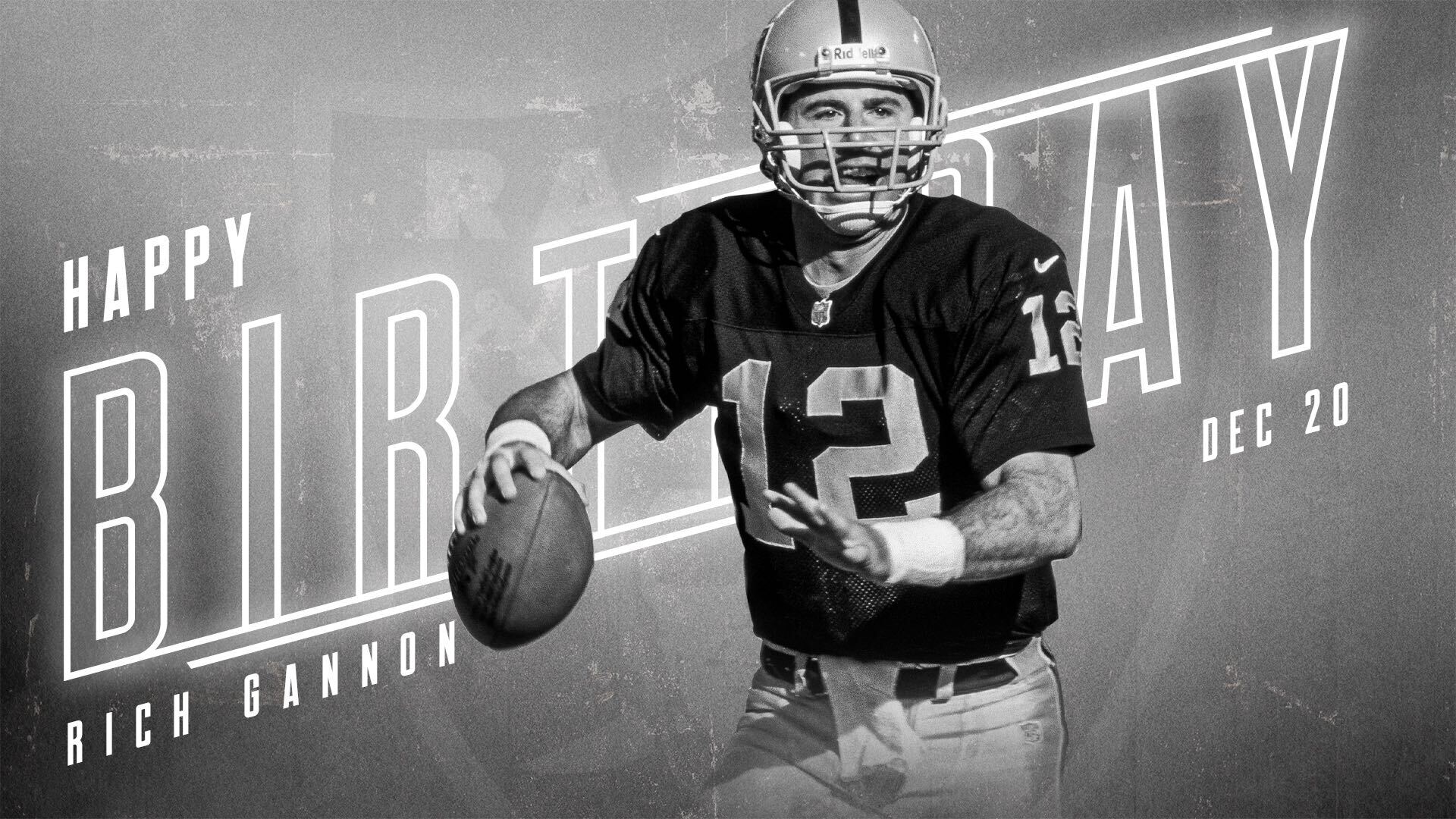 Happy birthday, Rich Gannon 