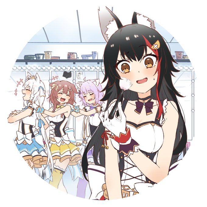 年 猫又おかゆ 人気ツイート ホロライブのファンアート イラスト Twimee 年 猫又おかゆ 人気ツイート ホロライブのファンアート イラスト Twimee