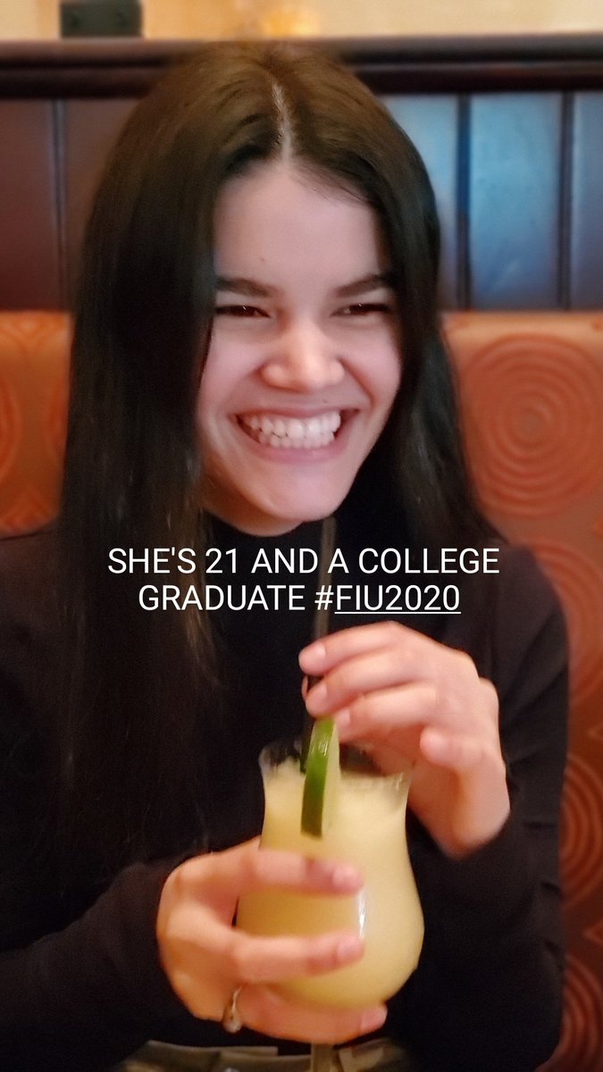 My beautiful daughter is a college graduate. Super proud of her. #FIU2020 #WhereDidTimeGo