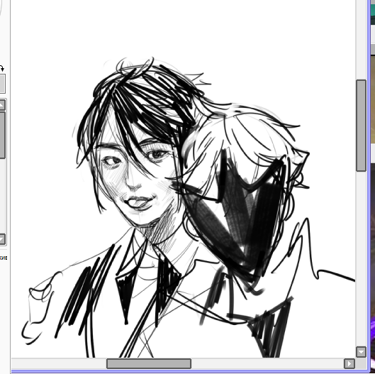 im glad no one noticed i used seonghwa as a ref for my zhongli art 