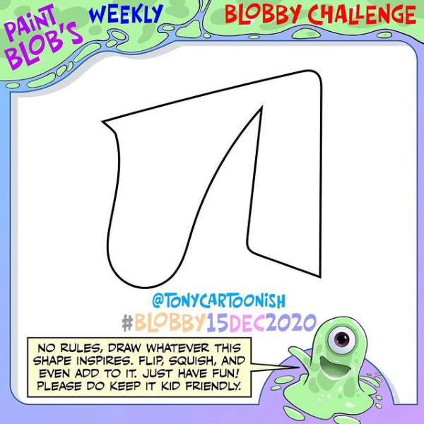OswaldRaynaud's tweet photo. Nouveau Shape Challenge sur le compte de @tonycartoonish #Blobby15dec2020 #tcShapeChallenge #drawingexercises #artchallenge #drawingchallenge #shapechallenge #drawexercise
#dessin #drawing #sketch #sketchbook #illustration #dessintraditionnel #traditionaldrawing #carnet https://t.co/R69SdkPK7M