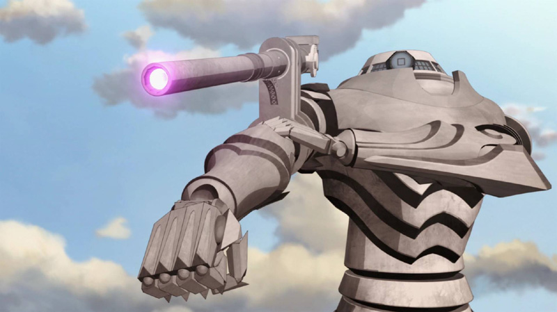 16. you lose a point if u hate the mecha suit