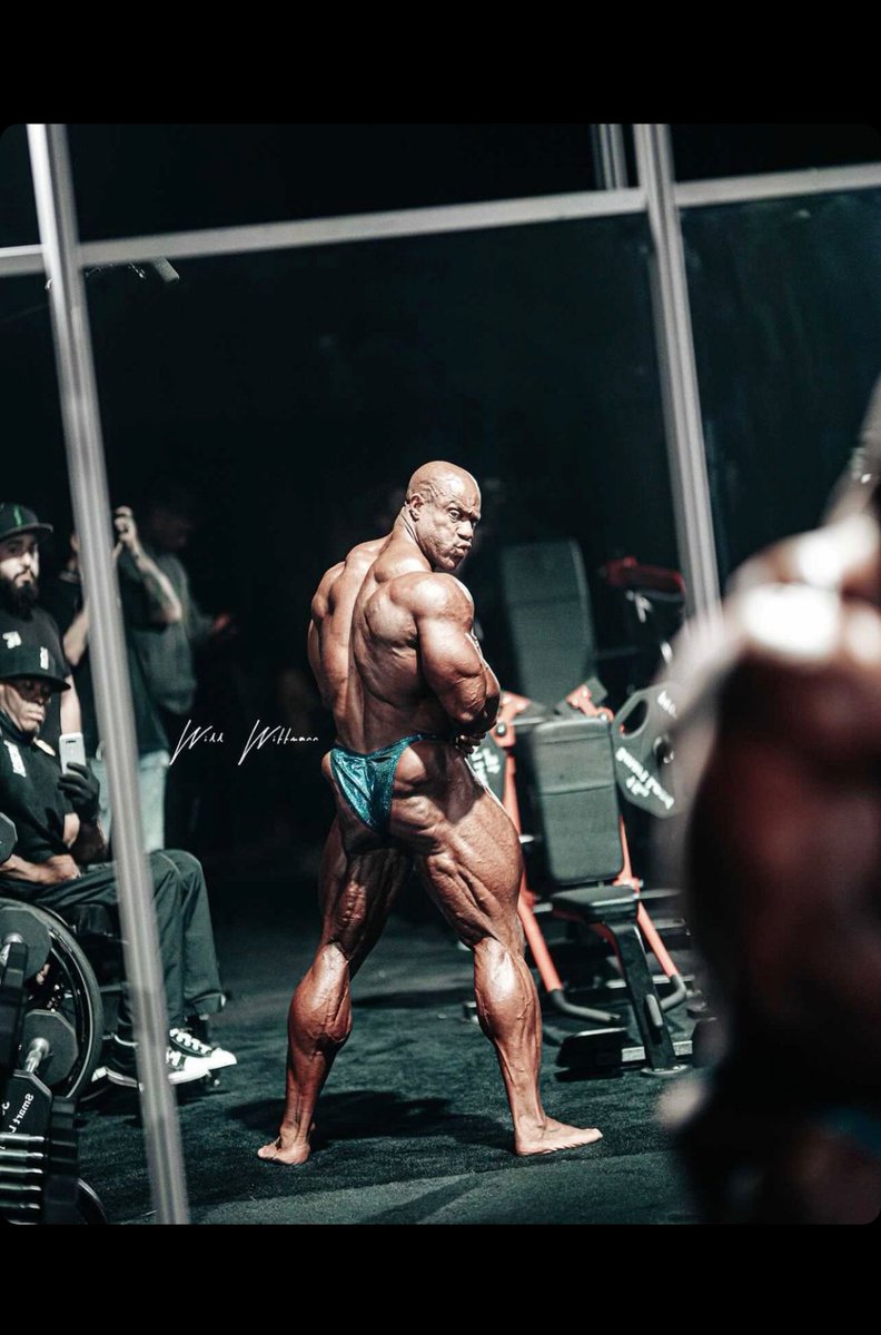 PHILHEATH's tweet photo. I returned to @MrOlympiaLLC to challenge greatness - within the sport of bodybuilding &amp; within myself. From day one I owned every obstacle and outcome because I knew this was a rare opportunity to dare greater. Thank you for allowing me to find my greatness on stage once again. https://t.co/iPrDfUiqIO