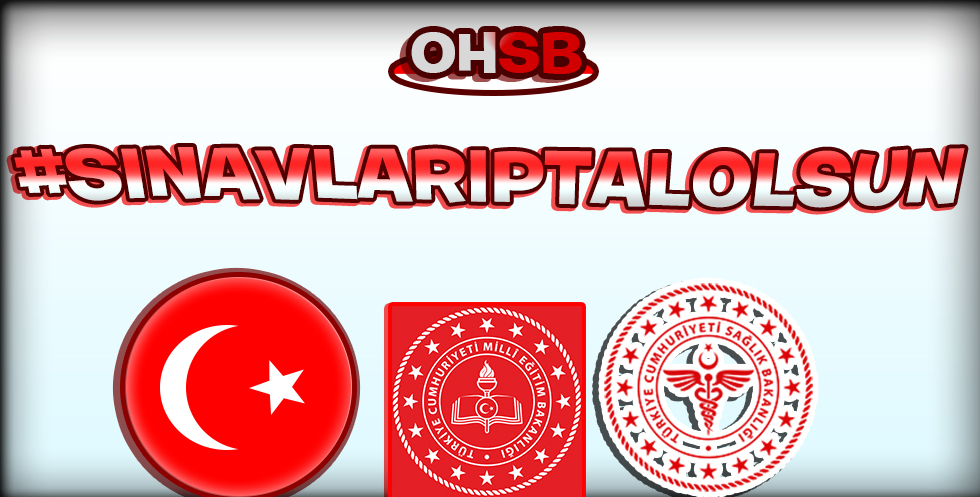 TCOHSB's tweet photo. #ziyaselcukistifa #olmasıgereken #Sinavlariptalolsun #sinavahayir #Sinavistemiyoruz #sınavmıhayatmı https://t.co/A2sxSy7L5p