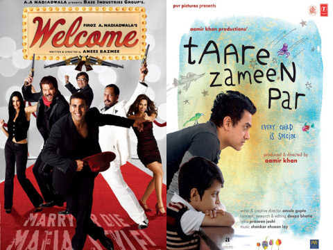  #13YearsOfWelcome After  #Welcome 's Success,  @akshaykumar ended year 2007 on a High. Became the 1st Actor to give a cumulative total of 200+ crs Nett in 1 Calendar Year. #Welcome also had clash with  #TaareZameenPar , &, was a Winner in the Clash.(7/8)