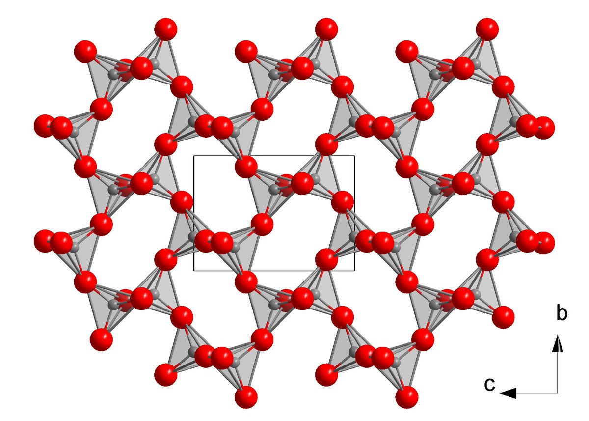 There are lots of fun engineering examples of auxetics. But they also appear naturally. Here's one, for example ("cristobalite", a variant of quartz):