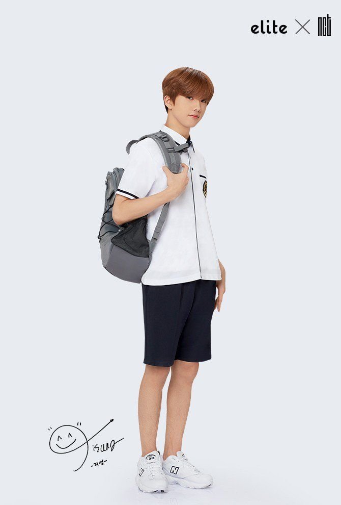 jisung is still young here but the height...