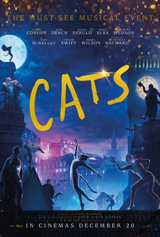 coopdloop's tweet photo. Happy one year since Cats was released and the world starting falling apart 👏🏼 https://t.co/eJ2Zd1sEAi