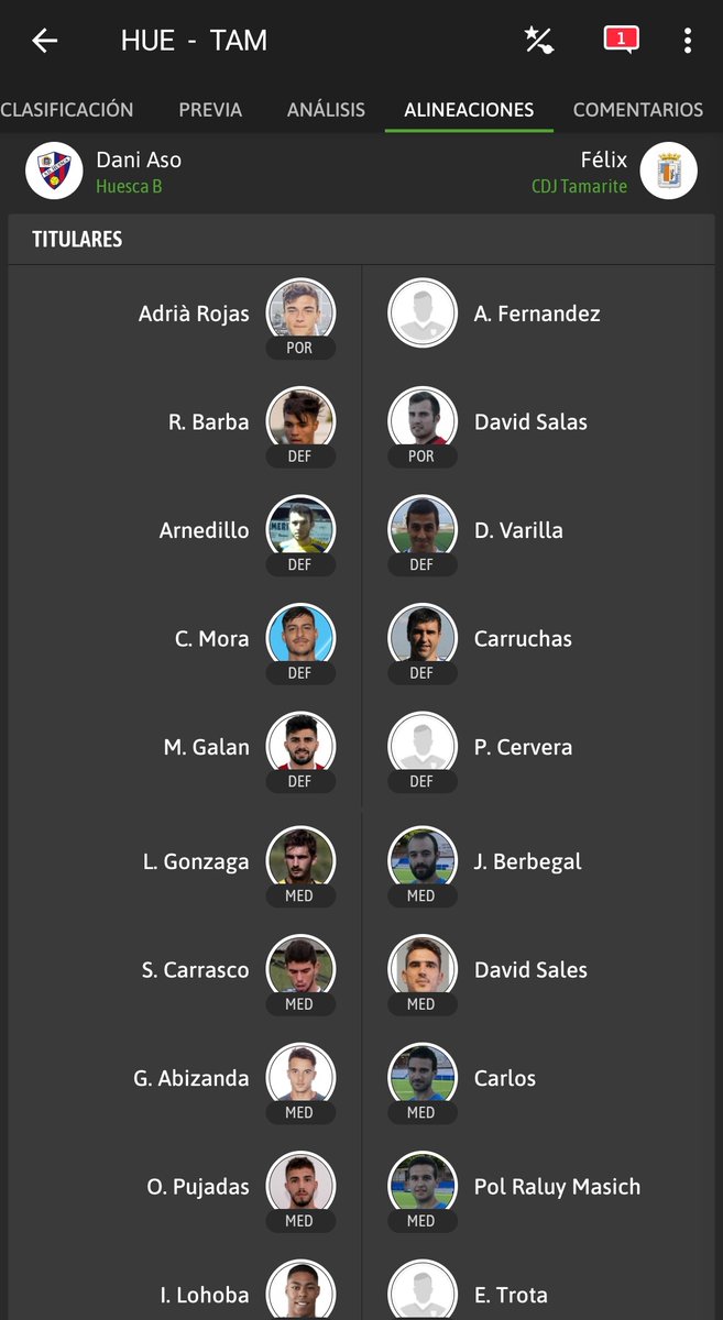 #CmSportsAgency El filial del <a href="/SDHuesca/">SD Huesca</a> de <a href="/galaan_4/">maиοℓo gaℓaи</a> titular, se mide al <a href="/CDJTamarite/">CDJ Tamarite</a> #FamilyCmSports