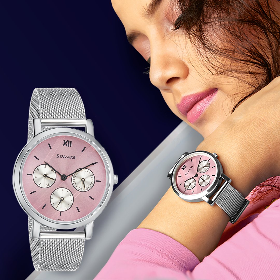SonataWatches's tweet image. Your companion on the road to success, the range of Multifunction watches from Sonata is all you need to set the pace for the day! Check out the entire collection here: bit.ly/2Knp9pt

#SonataWatches #Multifunctions #Watches #Workwear #Trendy #Fashion