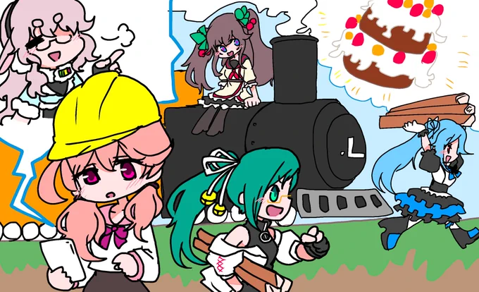 #冬の侵略
アイドル部の皆さん本当にお疲れ様でした!「絶対楽しい」に嘘偽りなく最高の3日間でした…楽しすぎてFA書く手が止まらなくて、侵略完了こちらは完全に「無条件幸福」なそんな3日間でした!本当に楽しい時間をありがとうございました!
※以下は侵略で書いたFAをリプ欄等にまとめてます! 