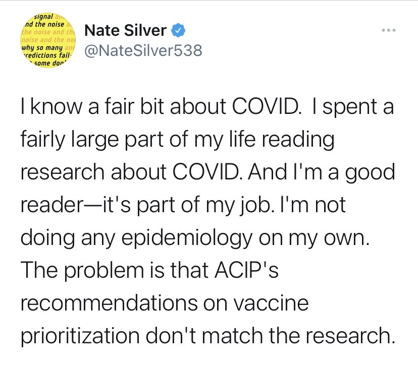 And although Nate Silver might be a “good reader,” it bears mentioning that it takes a particular kind of arrogance to believe you can absolutely, within just a few months, just by putting some time in, become an expert on pretty much any topic in the world, just like that.