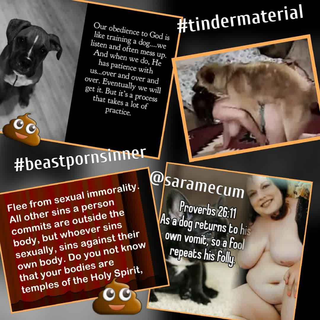 GreatestShow25's tweet photo. As a dog returns to his vomit, so a fool @saramecum repeats her folly #pornhubsinner Proverbs 26:11 #bringyourugly #saramecum #lustsdonkeygenitals #pornhubsinner #7hillschurch #7HillsWorship #tindermaterial #singingdonkey https://t.co/ubdDF9MmBK