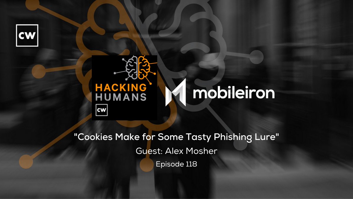 Listen in to @TheCyberWire’s #HackingHumans podcast episode featuring our own @alexdmosher with host, @bittner. They discuss the uptick in phishing on mobile devices, but especially when related to the dangers of #QRcodes. okt.to/ftub5h #QRiosity