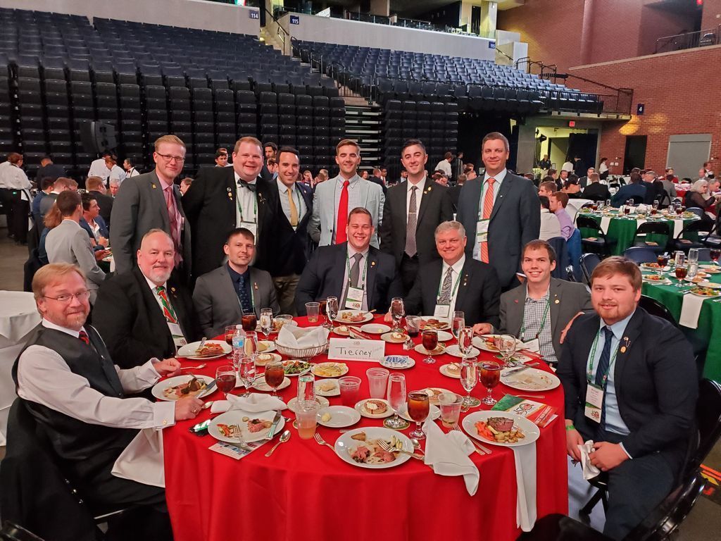 KappaSigmaHQ's tweet photo. District of the Year is awarded to the District that most distinguishes itself in
strength, reputation, and Fraternity relations. The District of the Year goes to the Northern Ohio district led by DGM @KappaSigTierney 
@ksbgsu @KappaSigmaKent @AkronKappaSigma @KappaSigmaAU ! https://t.co/dg5D5xYONb