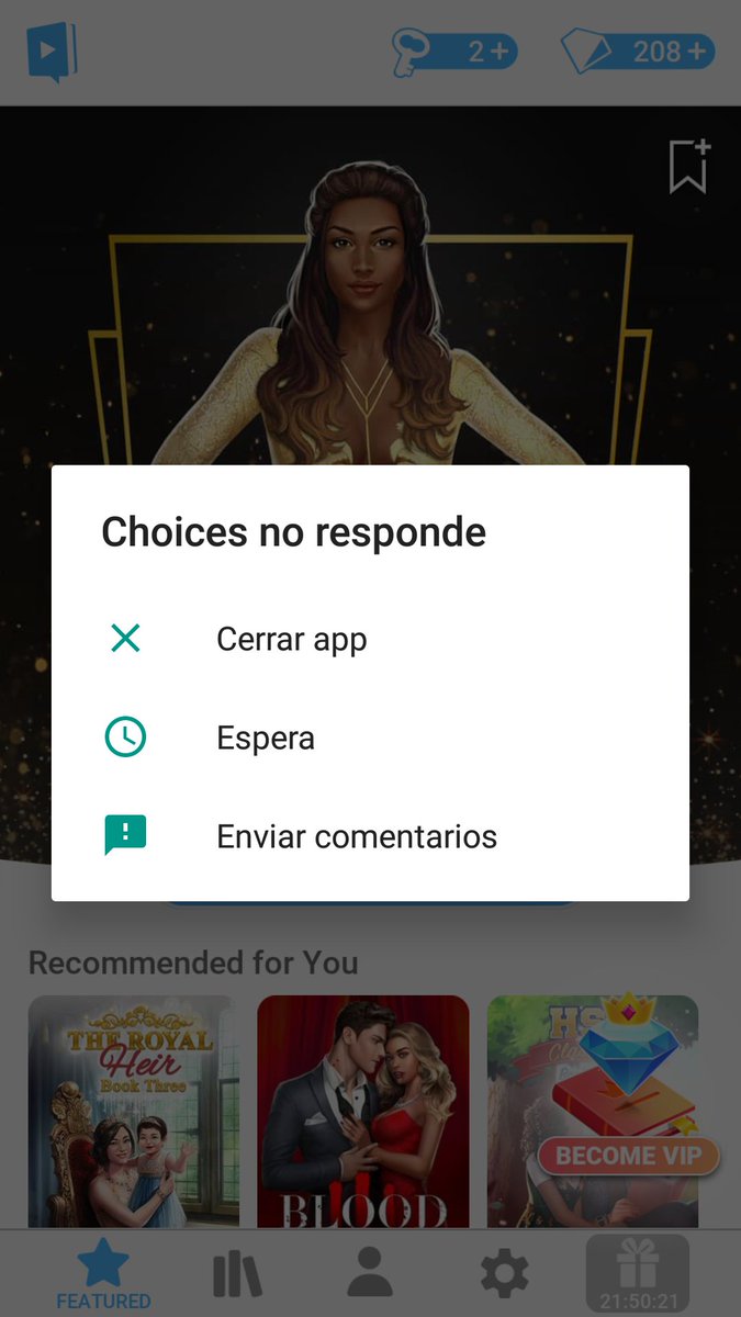 MyRomanticide's tweet photo. @PlayChoices I happen to have a problem while playing and I'd like to know what the reason is. I'm getting tired of it, the game just crashes everytime I open it. I tried reinstalling the app but nothing... Please, help https://t.co/FOT3rzh1bO