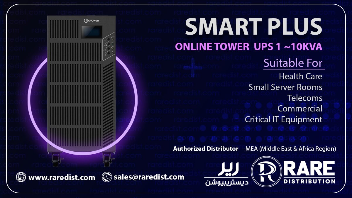 RareDist's tweet photo. Smart Plus Online Tower UPS 1KVA~10KVA
Rare Distribution is Authorized Distributor for ITA Power in the MEA (Middle East & Africa Region)
#upssolution #upsprojects #powerdistribution #uaeprojects #saudiprojects #omanprojects #qatarprojects #upsstockists #distrbution https://t.co/t9XZyNohVY