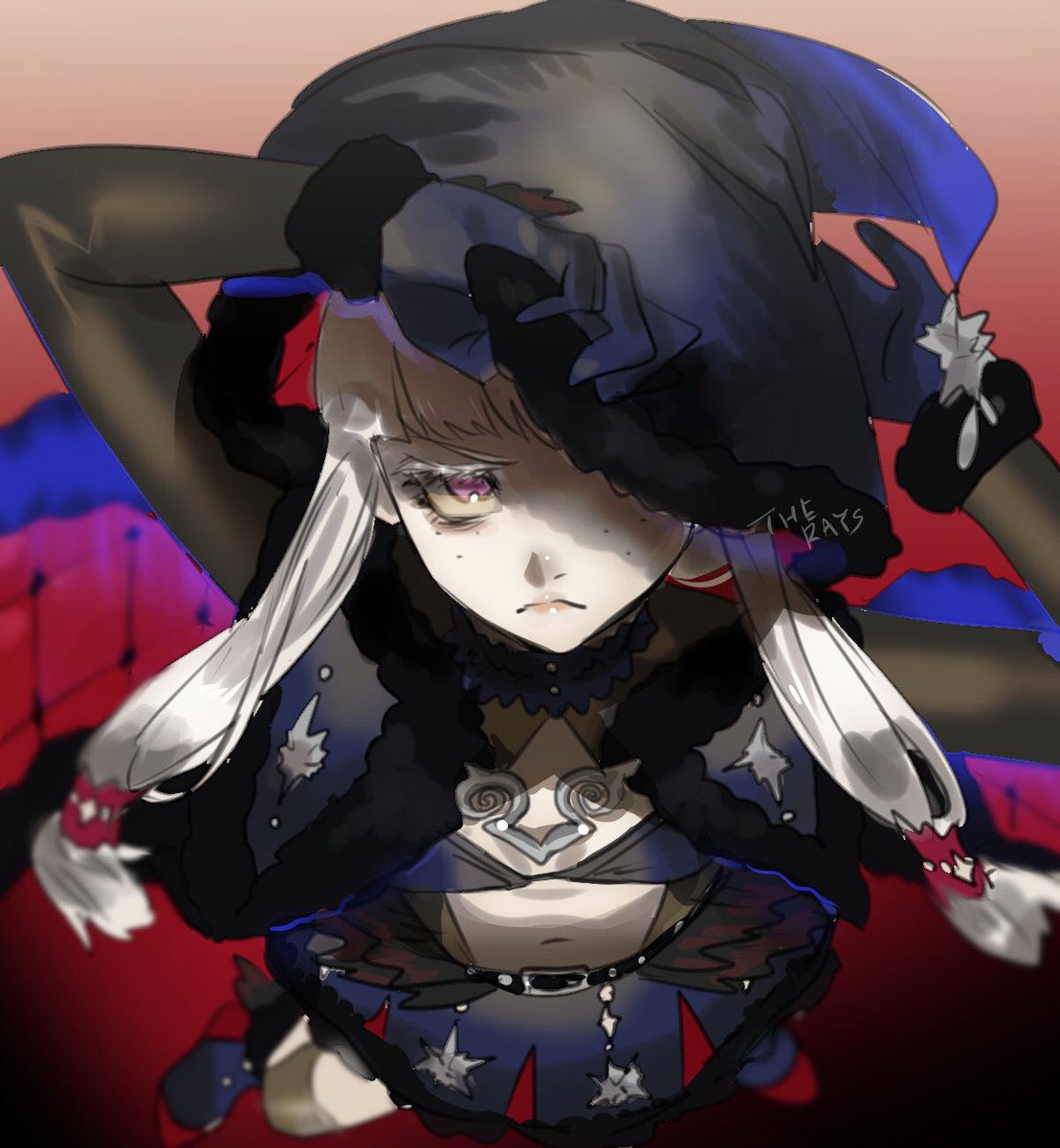 レイズの黒サンタ アグリア みくろのイラスト