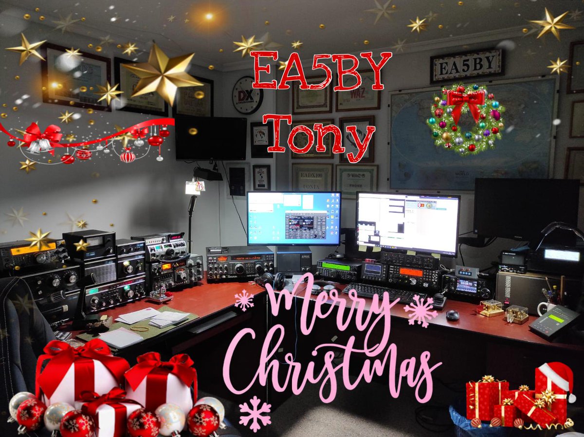 ea5by's tweet image. My best wishes of Health, Peace and Love for everyone  @ure_es #hamradio #hfcontest @arrl @IARU