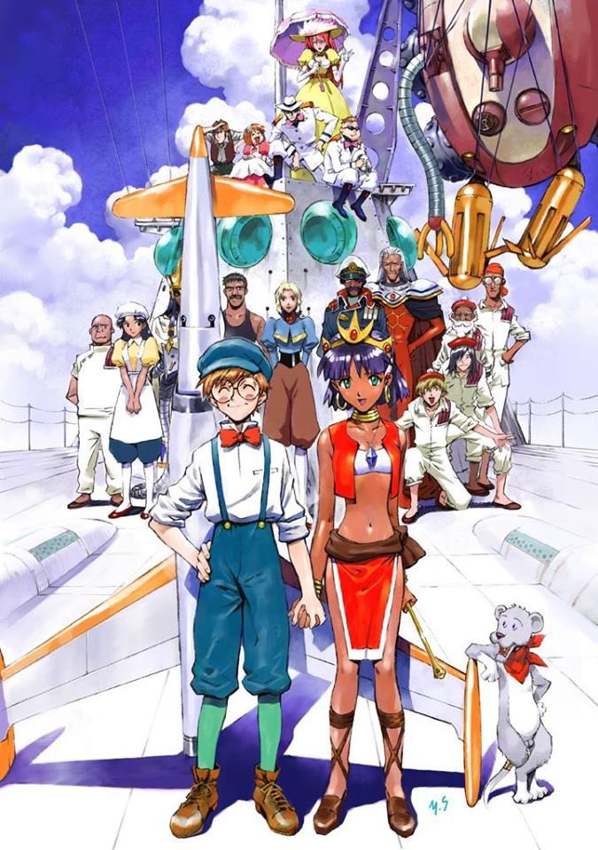 g46☆ ふしぎの海のナディア / イラスト:貞本義行 / 1990年 / B2サイズ