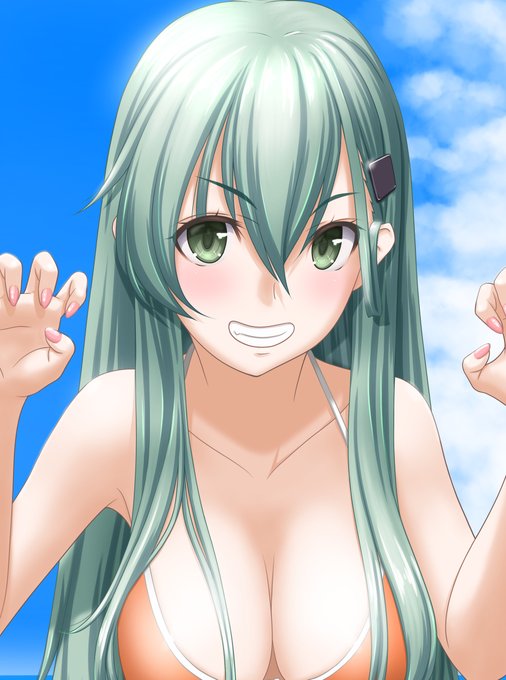 #艦娘笑顔の会
思ってた以上に笑顔絵が少ない……
驚き、困り、怒り、すまし表情の方が多い🤨 