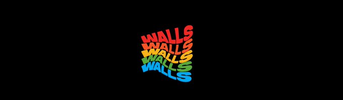 ghostblurred's tweet photo. walls as pride flags: a thread https://t.co/oTySCy8R1a