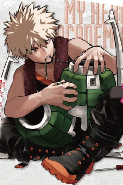 オードリーaudrey Jump Giga Will Have A Special Clear File For Boku No Hero Academia Featuring New Art Of Bakugou By Horikoshi The Winter 21 Edition Of Jump Giga Is On