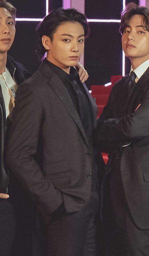 pushed back hairstyle