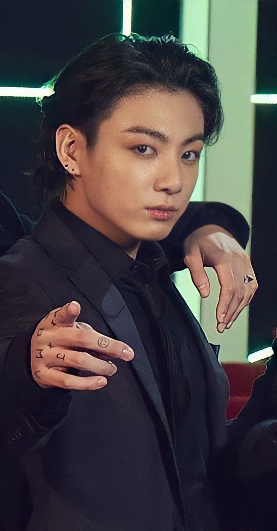 pushed back hairstyle