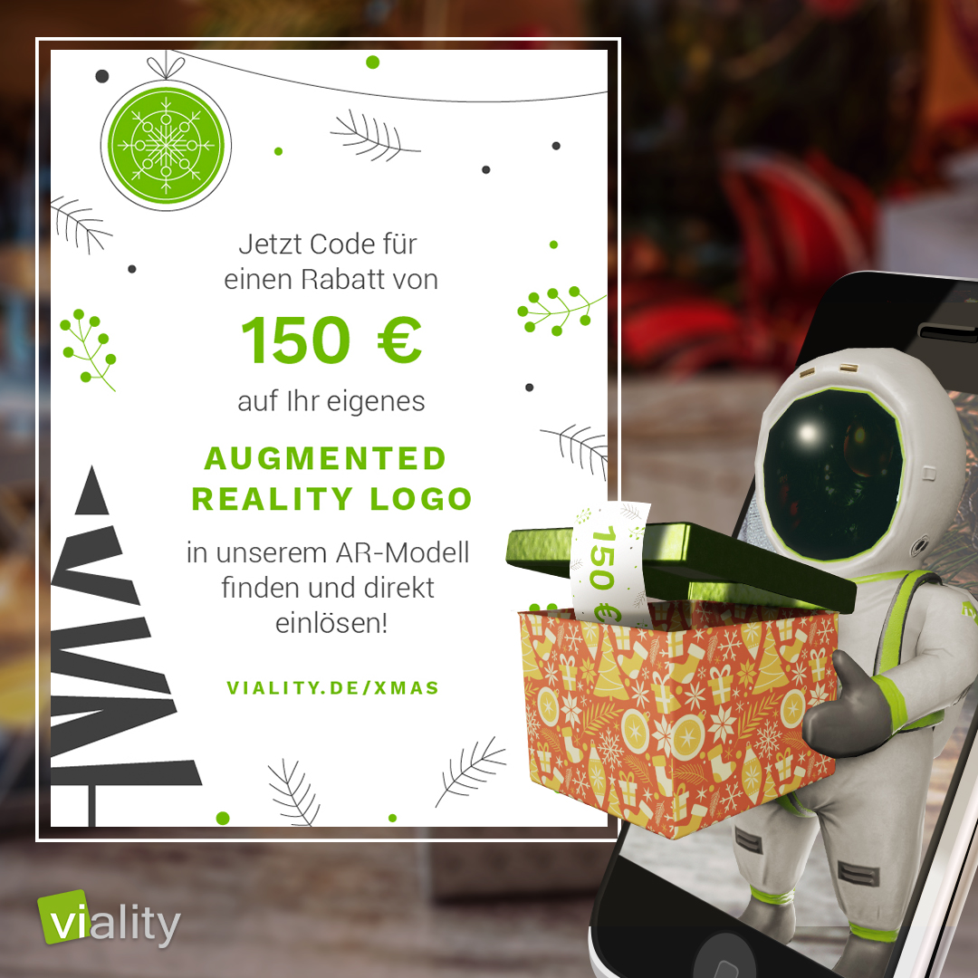 #2020 geht zu Ende und das Weihnachtsfest steht vor der Tür. Zwar anders als sonst, doch den #viality Weihnachtsgruß lassen wir uns nicht nehmen!

Wir wünschen Ihnen ein gesundes und gesegnetes #Weihnachtsfest und haben eine kleine Überraschung für Sie:

viality.de/xmas/