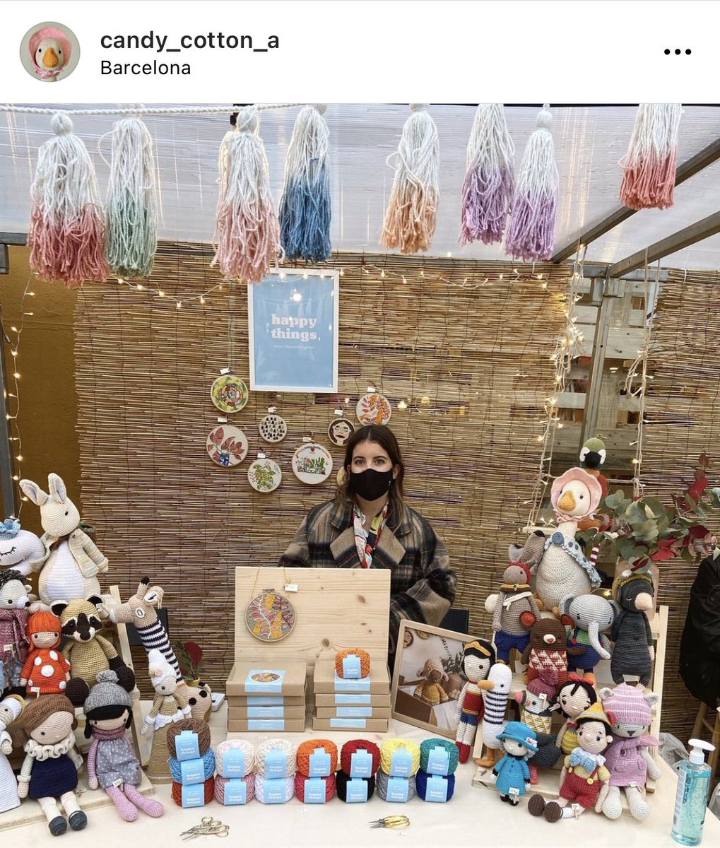 Candy_Cotton_a's tweet photo. Hoy estamos en Granollers

https://t.co/YE5IP5gSjc

#crochet #Ganchillo #Granollers #FelizNavidad #gift  #Christmas #Christmas2020 #etsymcrxmas2020 #Barcelona  #pattern #handmade #handcraft #yarn #Amigurumi #Cute #Happy #FelizNavidad #handcrafted #Nadal #RegalosdeNavidad https://t.co/sCokZaVTtj