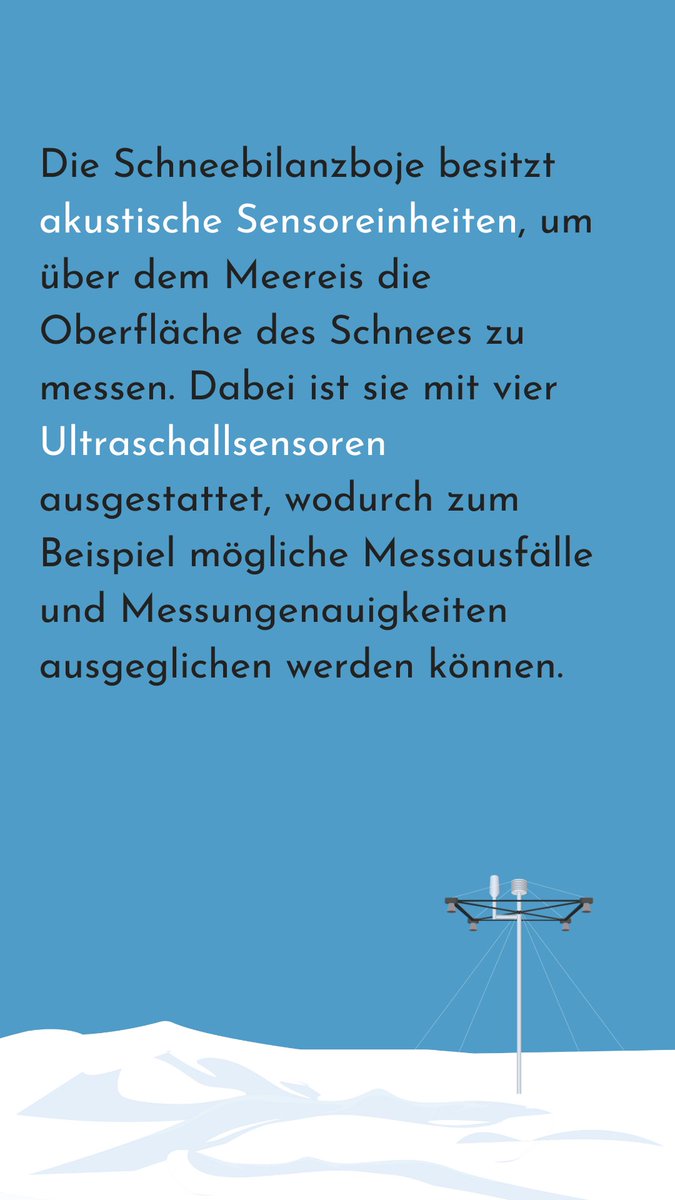 meereisportal's tweet photo. #DriftStoryDecember
Mit zahlreichen Arten von #Bojen werden viele Daten rund um das #Meereis erhoben. Um die Schneehöhe auf dem Meereis zu messen, verwenden die ForscherInnen sogenannte Schneebilanzbojen. Wie sie funktionieren und aufgebaut sind erfahrt ihr in der Gallerie! https://t.co/MJxCGcPEdb
