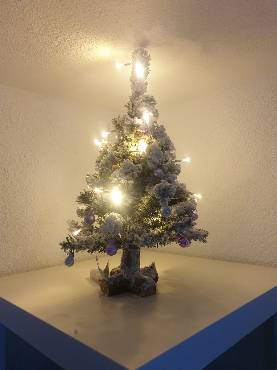 Moflitz's tweet photo. #Weihnachtsbaum  #geschmückt
#Advent #Advent ein Lichtlein brennt...
Und ihr so? https://t.co/m1eJQUpC9N