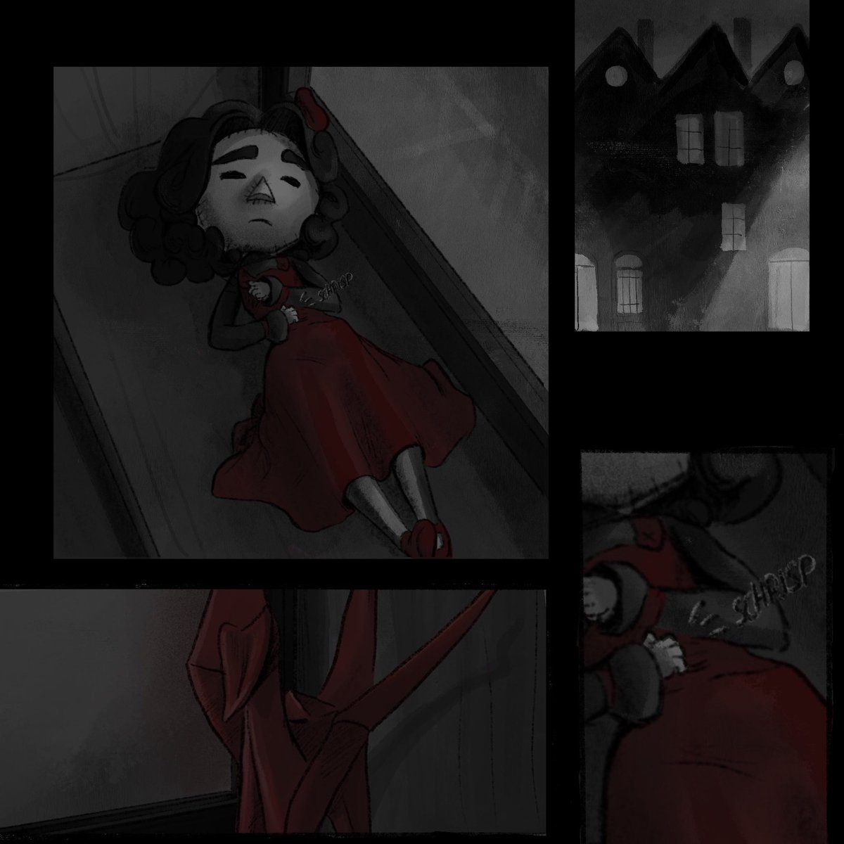 TheCleox's tweet photo. [ADVENT CALENDAR]
🌲 Day20 
What will happen next ?
#adventcalendar #art #artwork #drawing #illustration #christmas #comicstrip #throughthewindow #digitalart #digitalartist #oc #originalcharacterart #adventcalendarday20 #BD #calendrierdelavent #originalart #cleox https://t.co/GKaBCBexu9