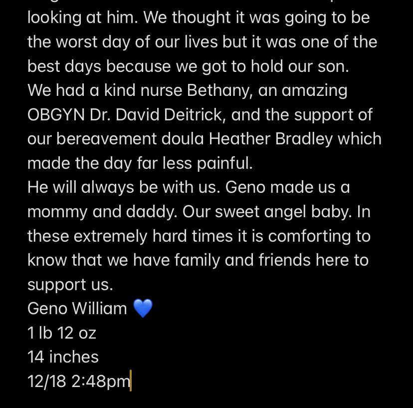 ThePoniExpress's tweet photo. Rest In Peace Geno. Love you Buddy. https://t.co/xmDGTigomv