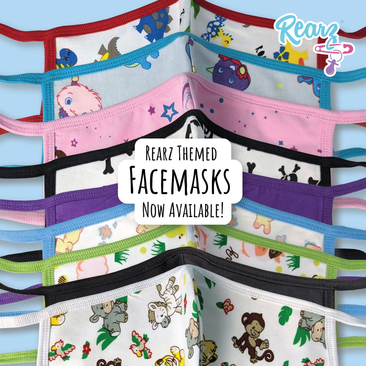 RearzInc's tweet photo. All New Rearz Themed Face Masks Now Available!
https://t.co/VTVi9lDqJV
#rearz #facemasks #printedmasks #cutemasks #rearzinc #rearzsafari #wearamask #clothmask #rearzmask #adultfacemask #funmasks #tiemasks #qualitymasks #masks #mask https://t.co/pNjrbdMY82