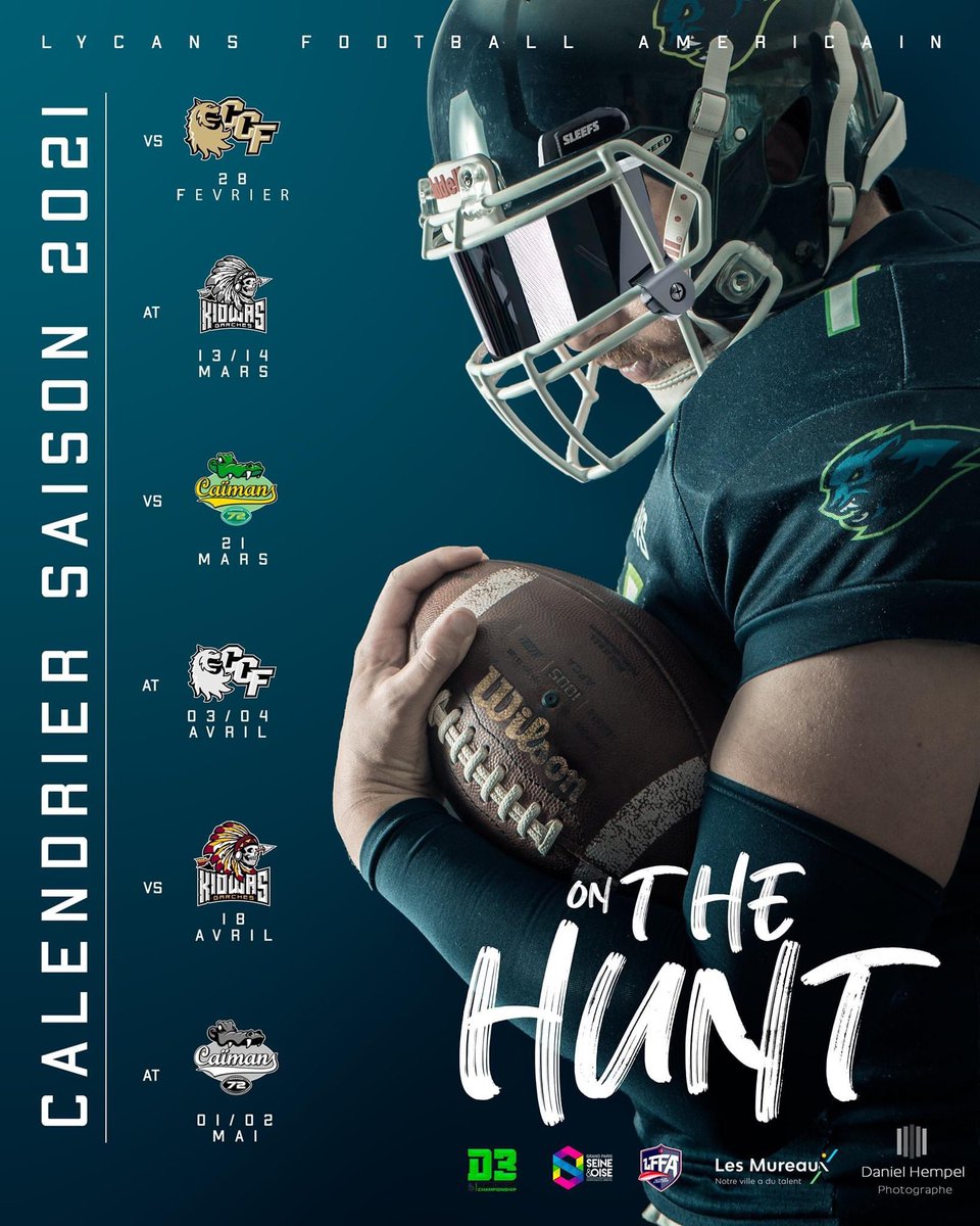 Nouveau calendrier, « post-Covid ».

Premier match le 28/02 contre les <a href="/Conquerantscaen/">Conquérants de Caen</a>