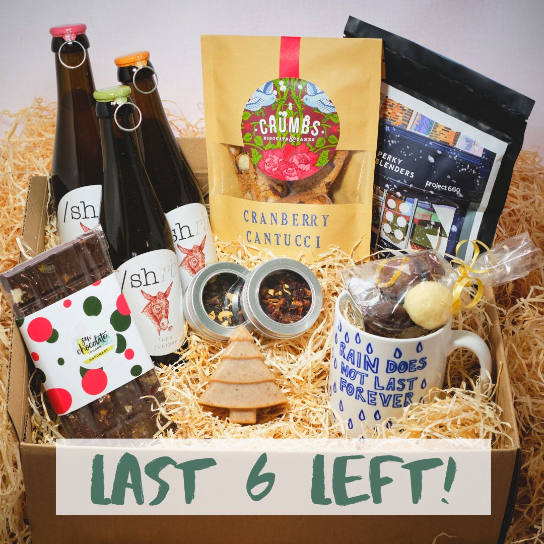 kitchen_canvas's tweet photo. Only 6 hampers left! If you'd like to gift something special to your loved ones, we deliver nationwide. Order by end of Sun 20 Dec for delivery by Xmas.

Free delivery E17, E10, E11, E4/  collection until 24 Dec

https://t.co/JisRu4PdBj

#christmasisnotcancelled #WFshoplocal https://t.co/tTYVVgcrAW