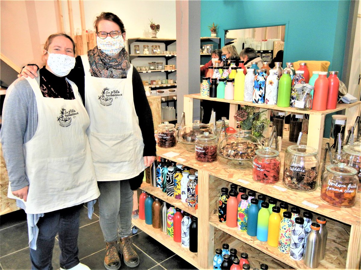 L'épicerie bio Les Ptits Ruisseaux en plein cœur de #Châteaubriant : une vraie solution pour réduire ses emballages cutt.ly/8hVljNe