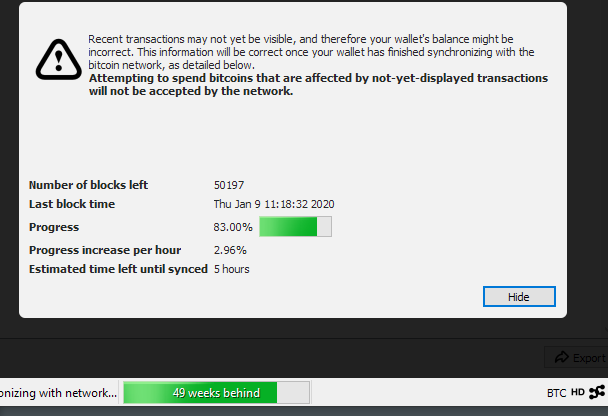 Hello, we're into this year's transactions now!