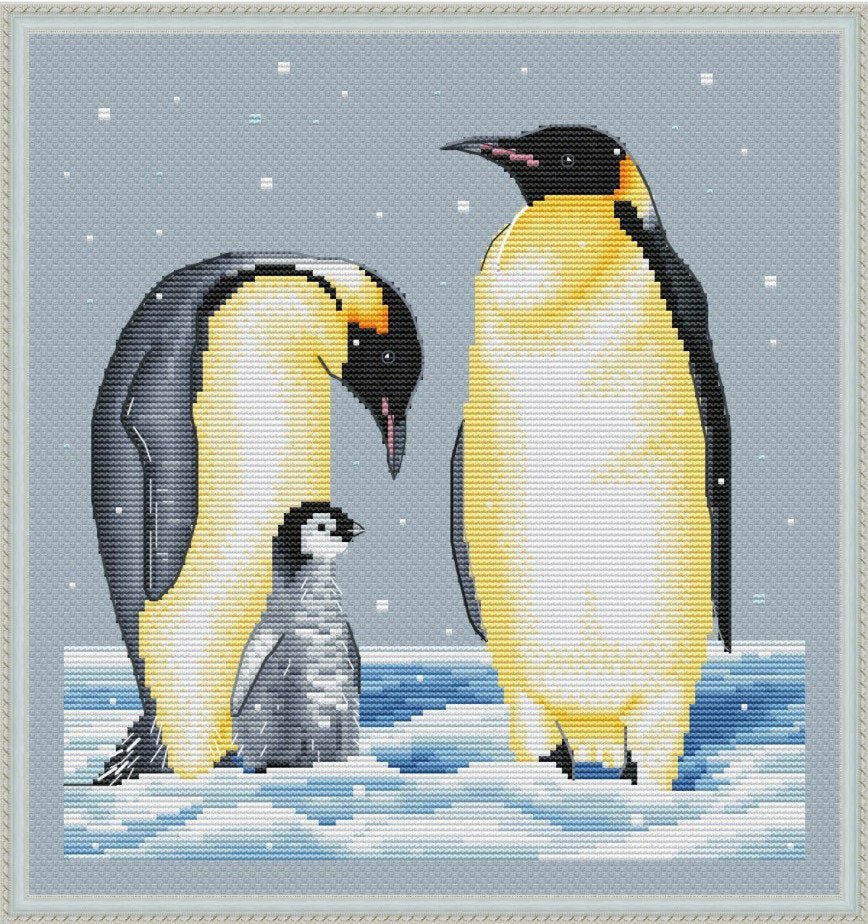 Stitchesandqui1's tweet image. Excited to share the latest addition to my #etsy shop: The Penguin Family Counted Cross Stitch Pattern #penguinpattern #penguinchart #xstitchpenguin etsy.me/37xWI11