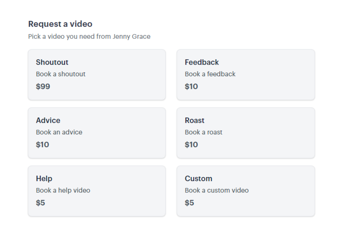 heywith_com's tweet photo. 🎉 New feature launch:  
HeyWith Video Services, a new way to monetize your knowledge and skills through personalized short videos. https://t.co/O51qWCeazk