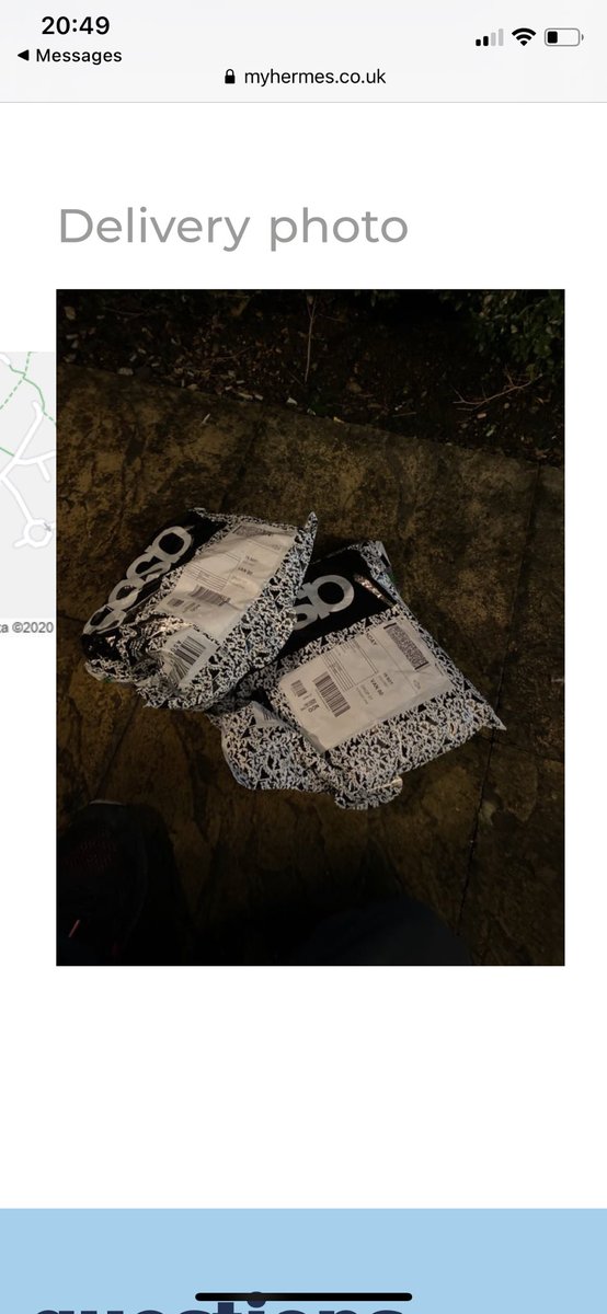 Kelly_hare1992's tweet photo. @Hermesparcels once again leaving my parcel on the street outside my flat building and they have been stolen. I cannot believe they can be so careless this time of year it’s disgusting https://t.co/1mZK12OLhe